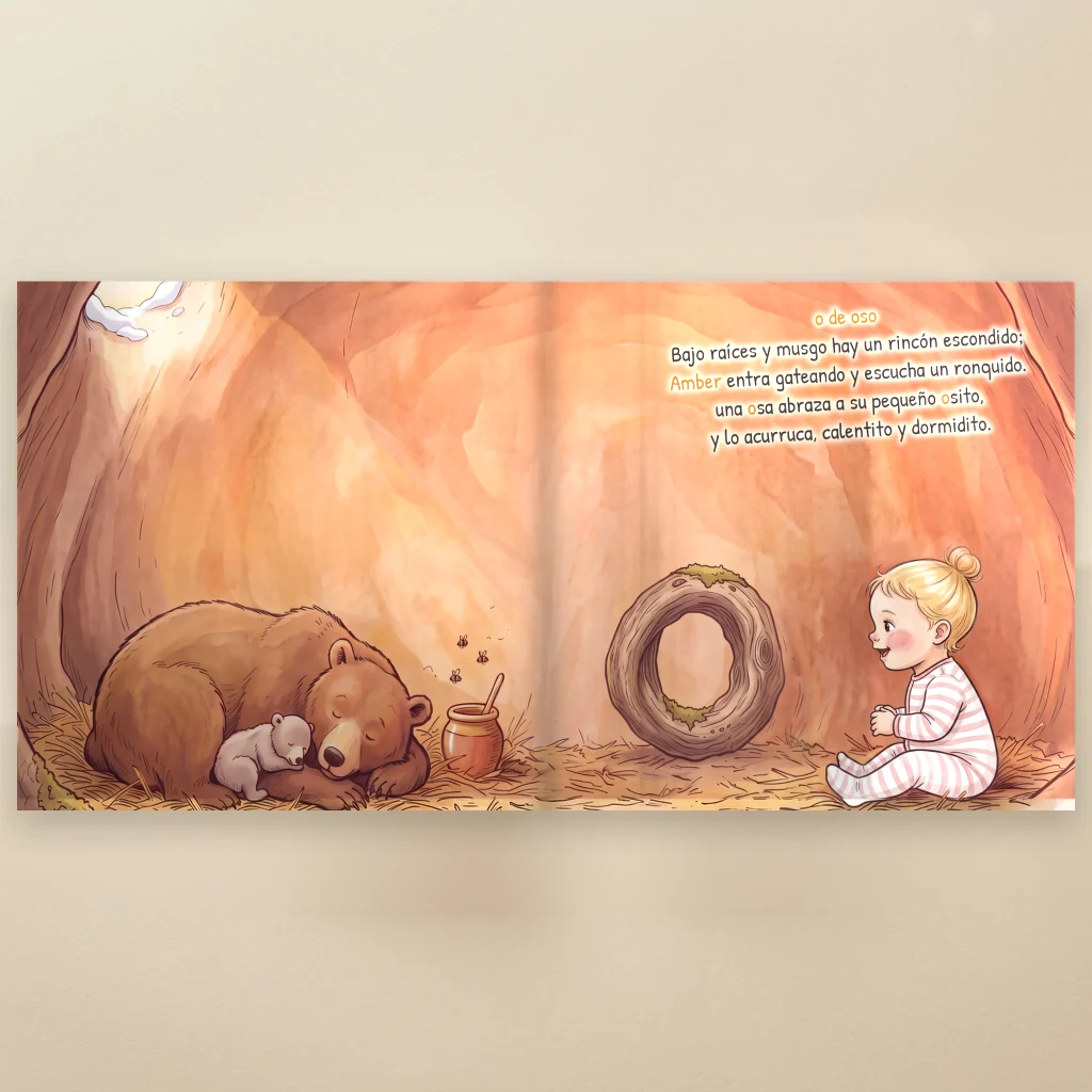 Portada de ¡Hurra, Nombre ha nacido!, libro infantil personalizado 5