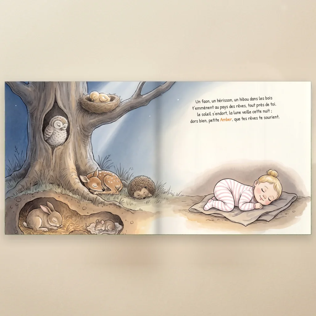 Couverture de Hourra, Prénom est né(e) !, livre personnalisé pour enfant 7