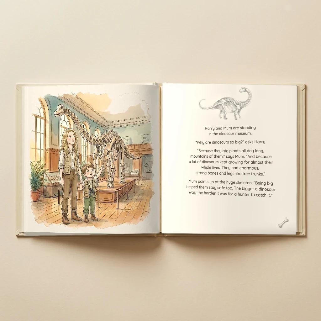 Book cover of Name-o-saurus and [name] on a dino expedition - personalised children's book 5