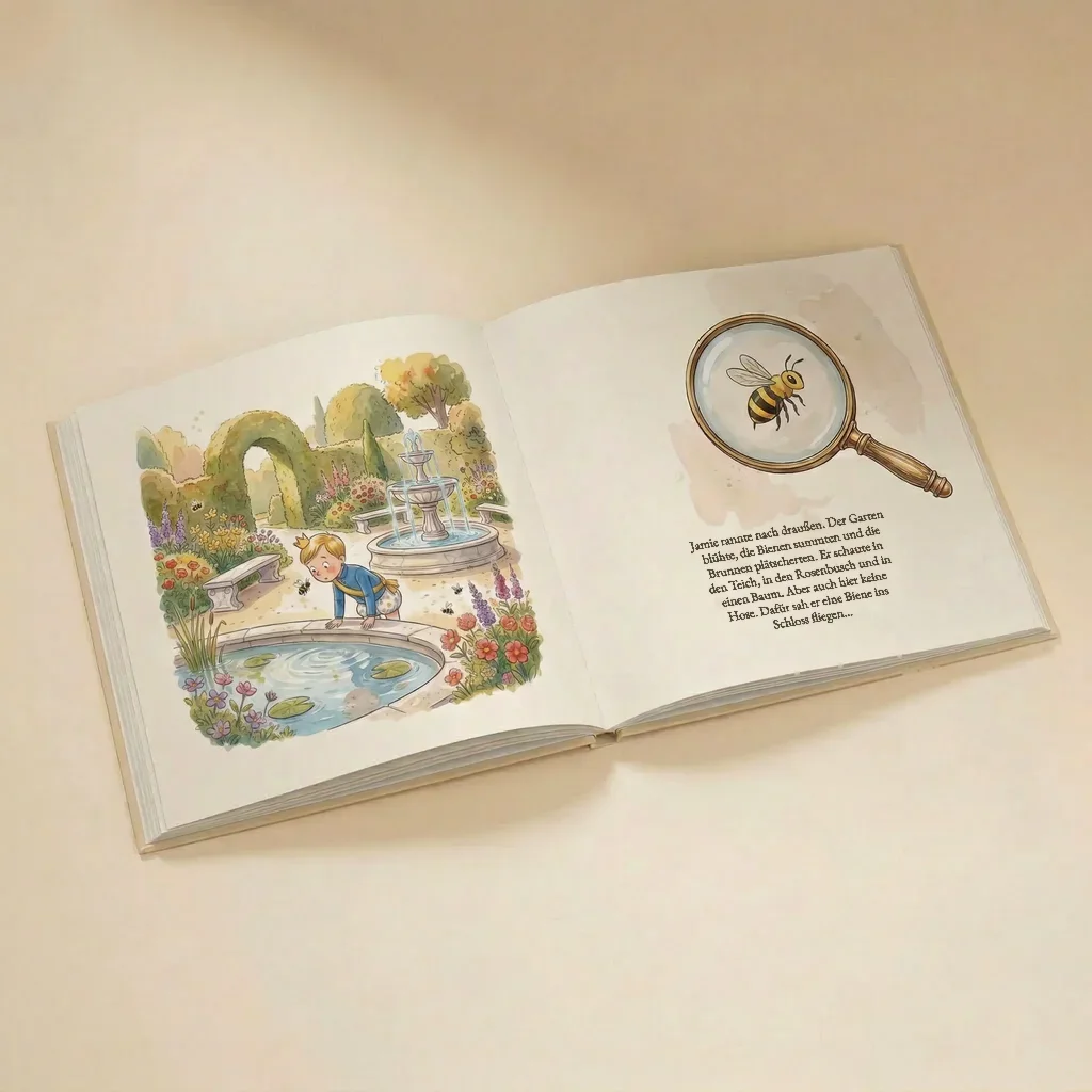 Buchcover von Prinz(essin) Name hat die Hose verloren, personalisiertes Kinderbuch 4