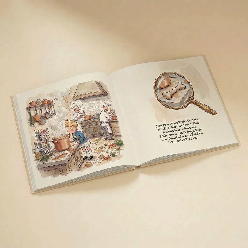 Buchcover von Prinz(essin) Name hat die Hose verloren, personalisiertes Kinderbuch 5