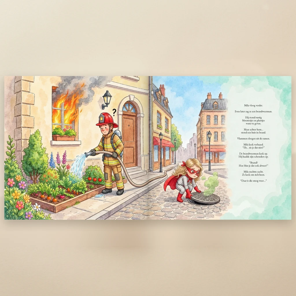 Boekomslag van Naam is een superheld - gepersonaliseerd kinderboek 6