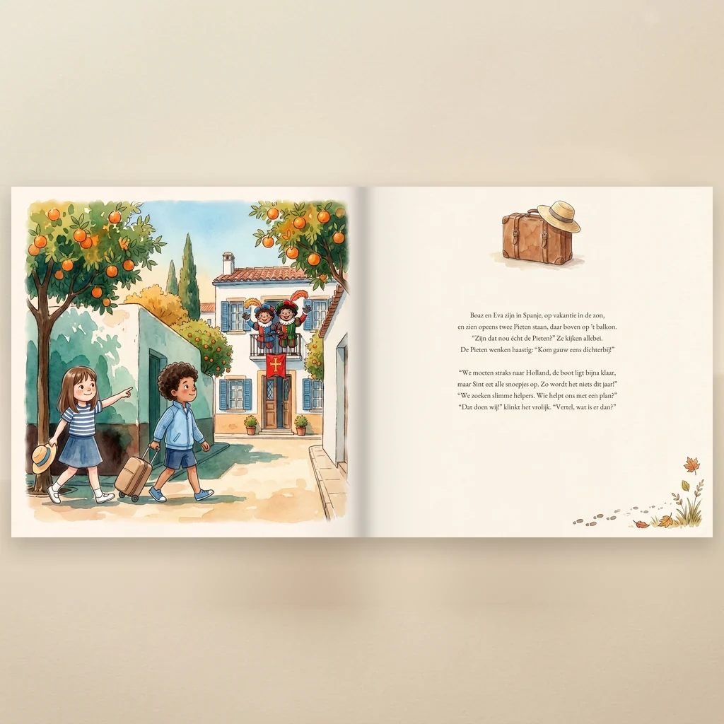 Boekomslag van Naam & Naam redden pakjesavond - gepersonaliseerd kinderboek 6