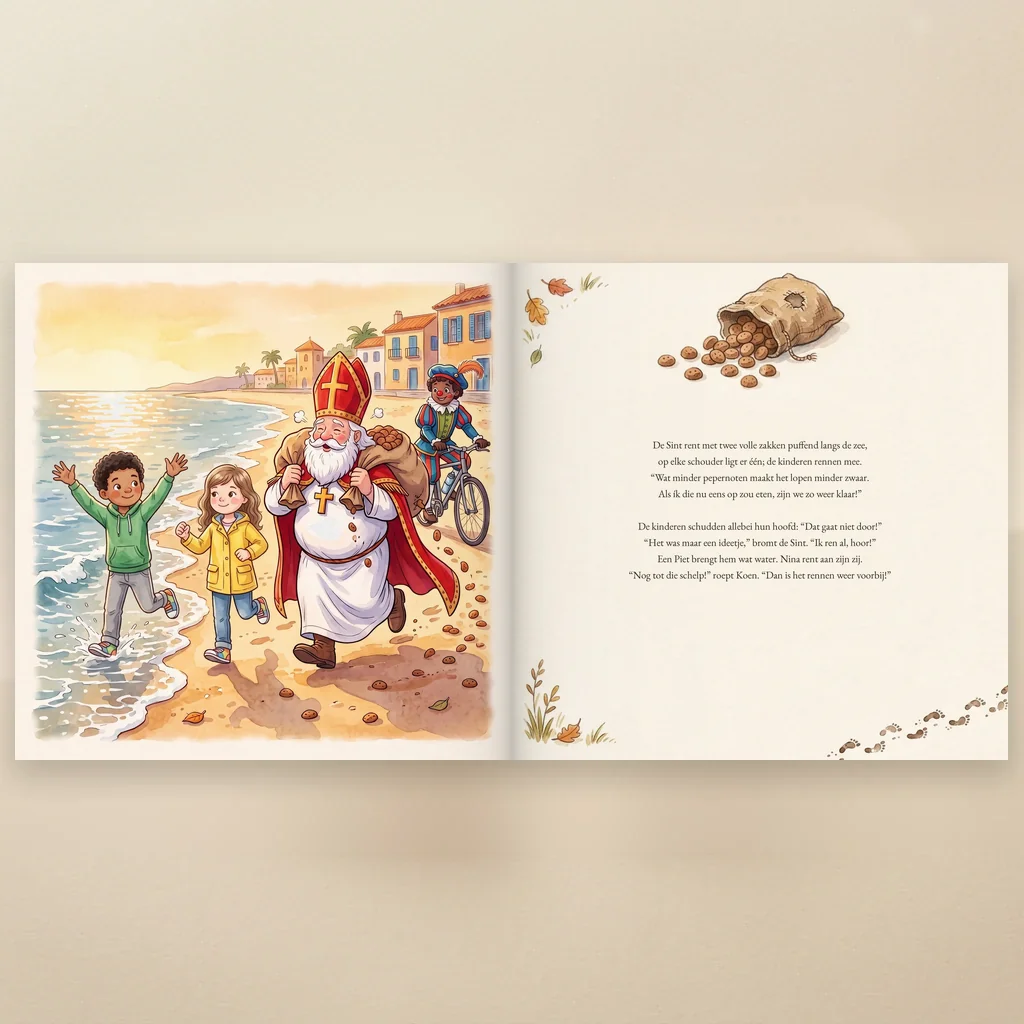 Boekomslag van Naam & Naam redden pakjesavond - gepersonaliseerd kinderboek 8