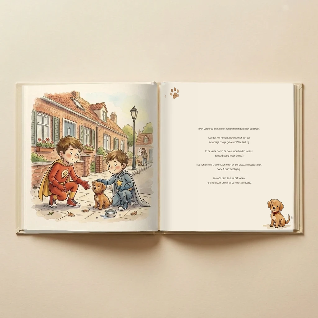 Boekomslag van Superbroers / Superzussen Naam en Naam - gepersonaliseerd kinderboek 7