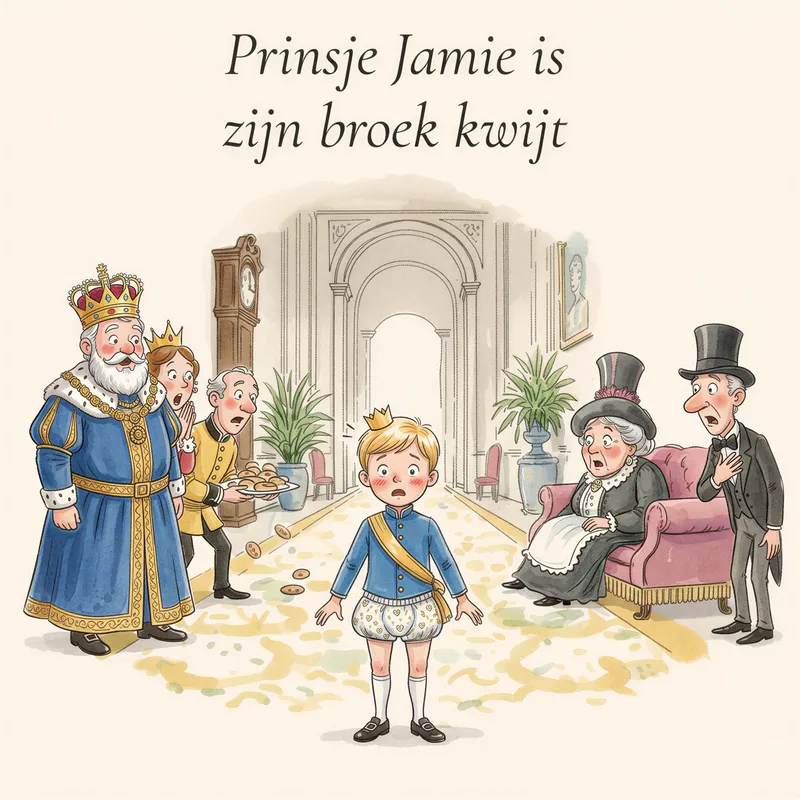 Cover of the children's book Prince Jamie Lost His Pants